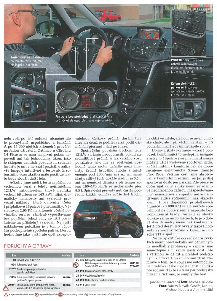 Opel Zafira Tourer test 3